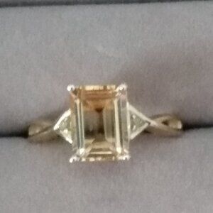 Citrine& yellow diamond!